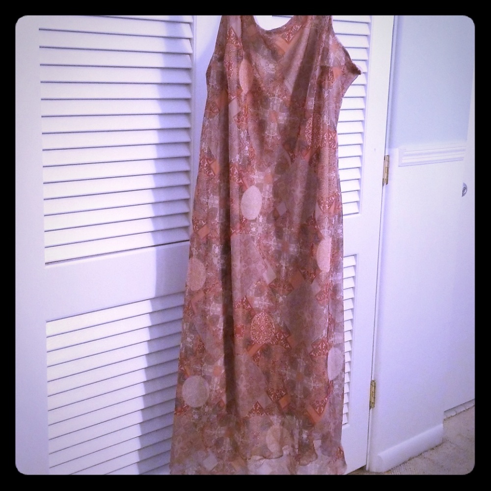 Dressbarn paisley dress